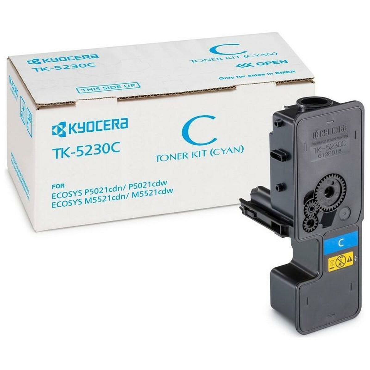 Original Toner Kyocera TK-5230C Svart Turkos