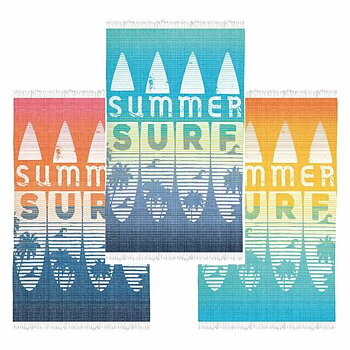 Pareo-sarong Secaneta Skimsurf 100 x 160 cm