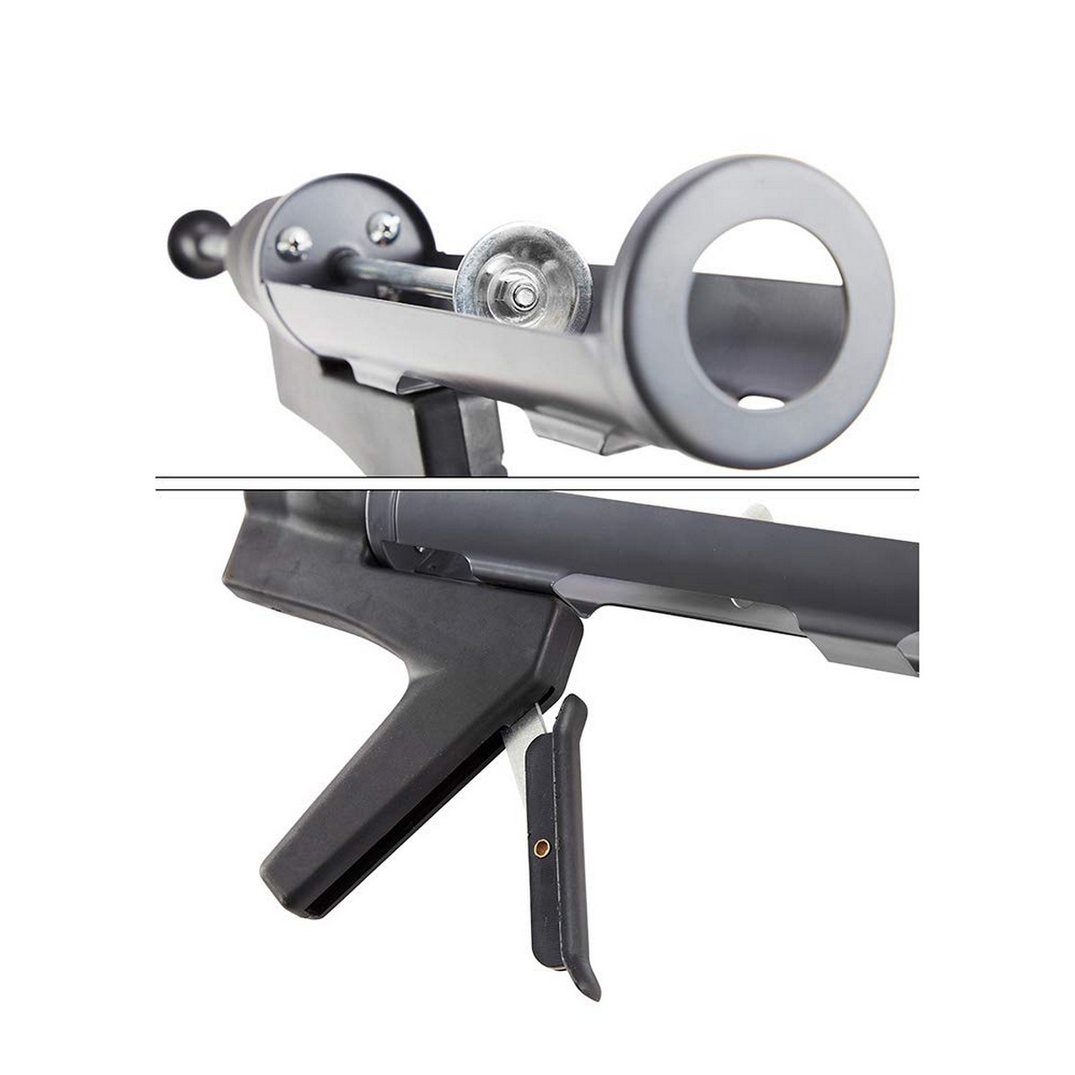 Kall silikonpistol Probuilder Rör Svart Metall - 2
