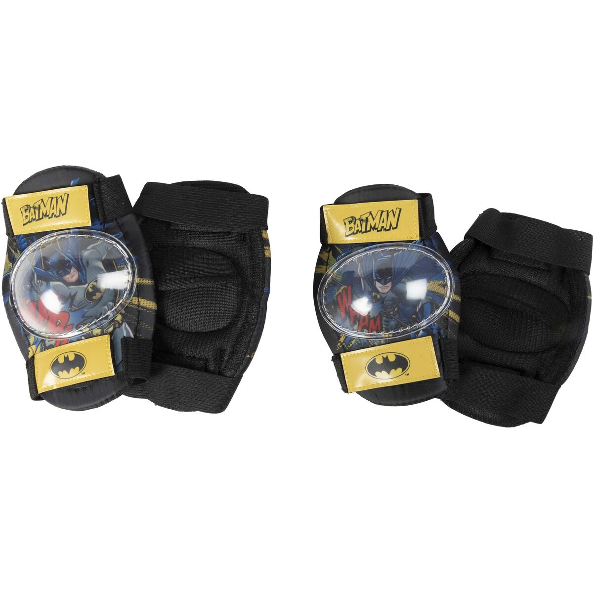 Knä- och armbågsskydd Batman CZ10957 Svart/Gul - 2