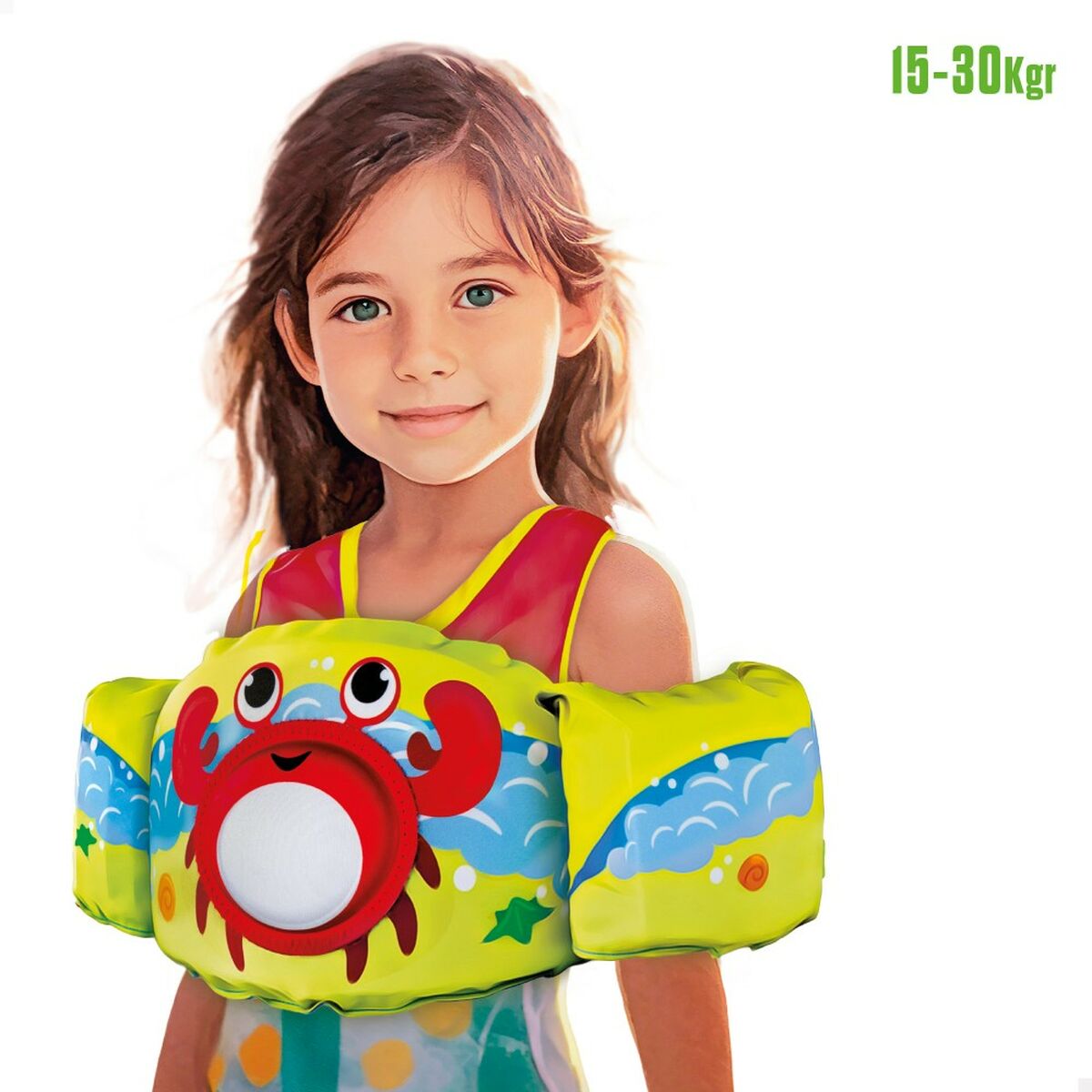 Räddningsväst AquaSport 56 x 25 x 20 cm Krabba (4 antal) - 5