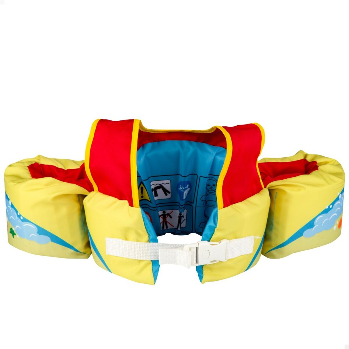 Räddningsväst AquaSport 56 x 25 x 20 cm Krabba (4 antal) - 3