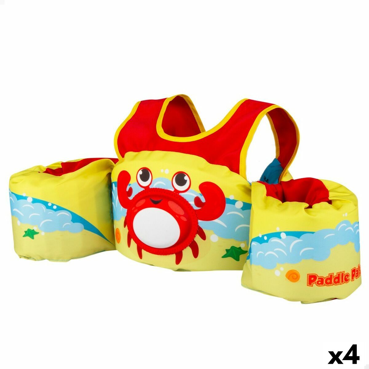 Räddningsväst AquaSport 56 x 25 x 20 cm Krabba (4 antal)