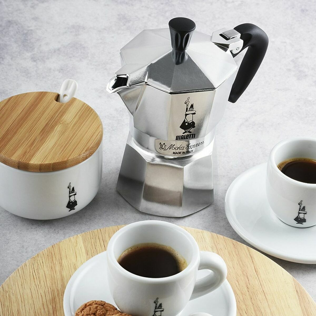 Italiensk Kaffepanna Bialetti Moka Express Aluminium 300 ml 6 Koppar - 2