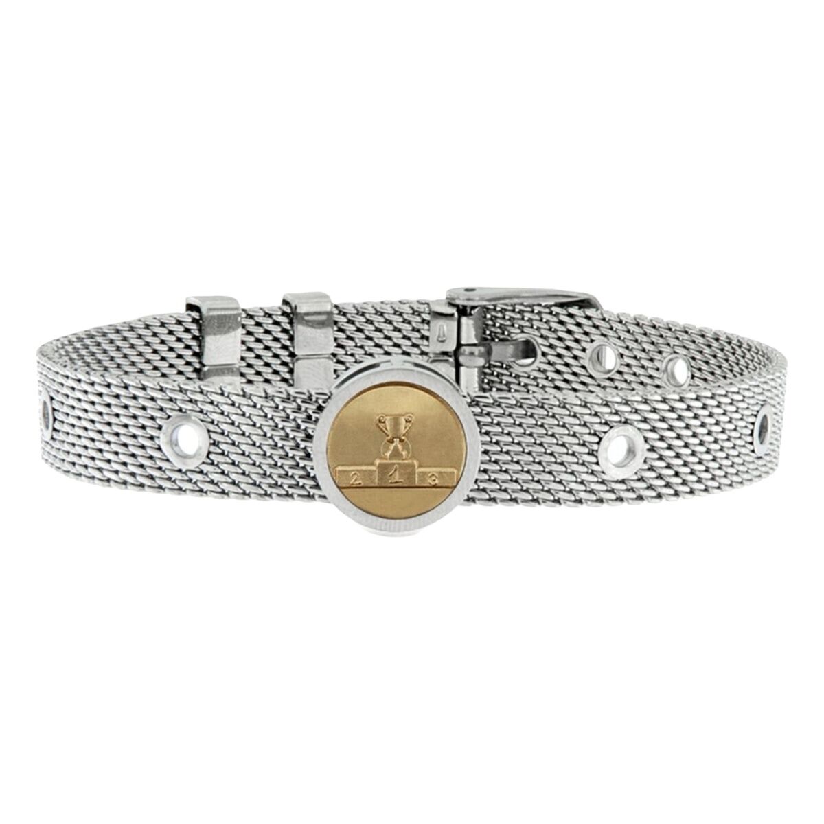 Unisexarmband Competitive Talent Jewels TJA-5-04-01-1-235 Silvrig