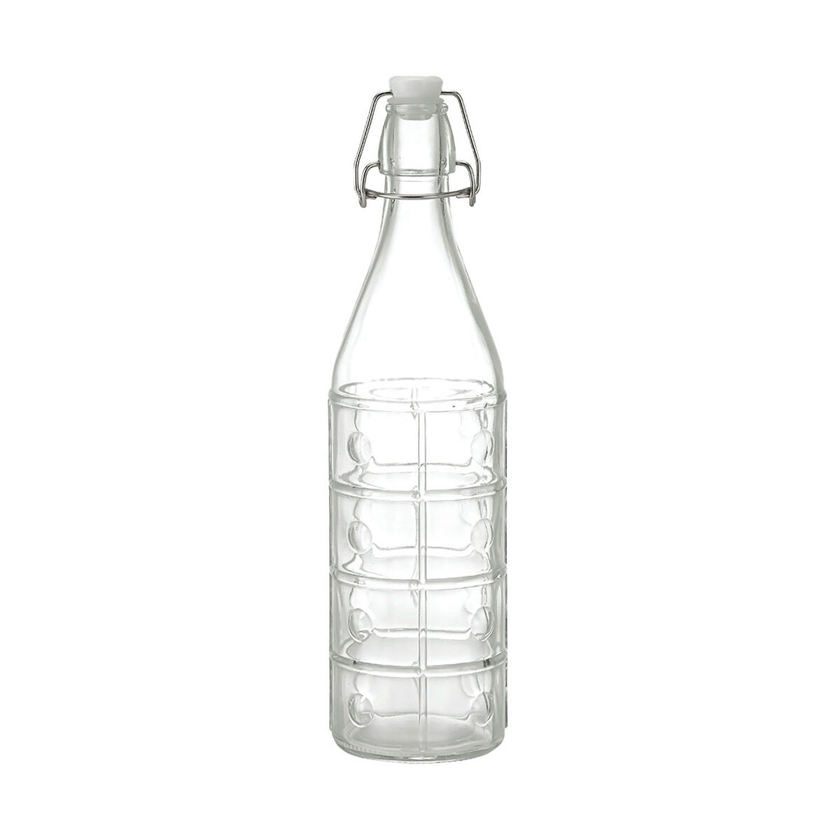 Glasflaska La Mediterránea Transparent Glas 1 L (12 antal) - 3