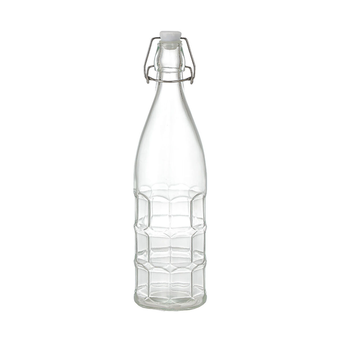 Glasflaska La Mediterránea Transparent Glas 1 L (12 antal) - 2