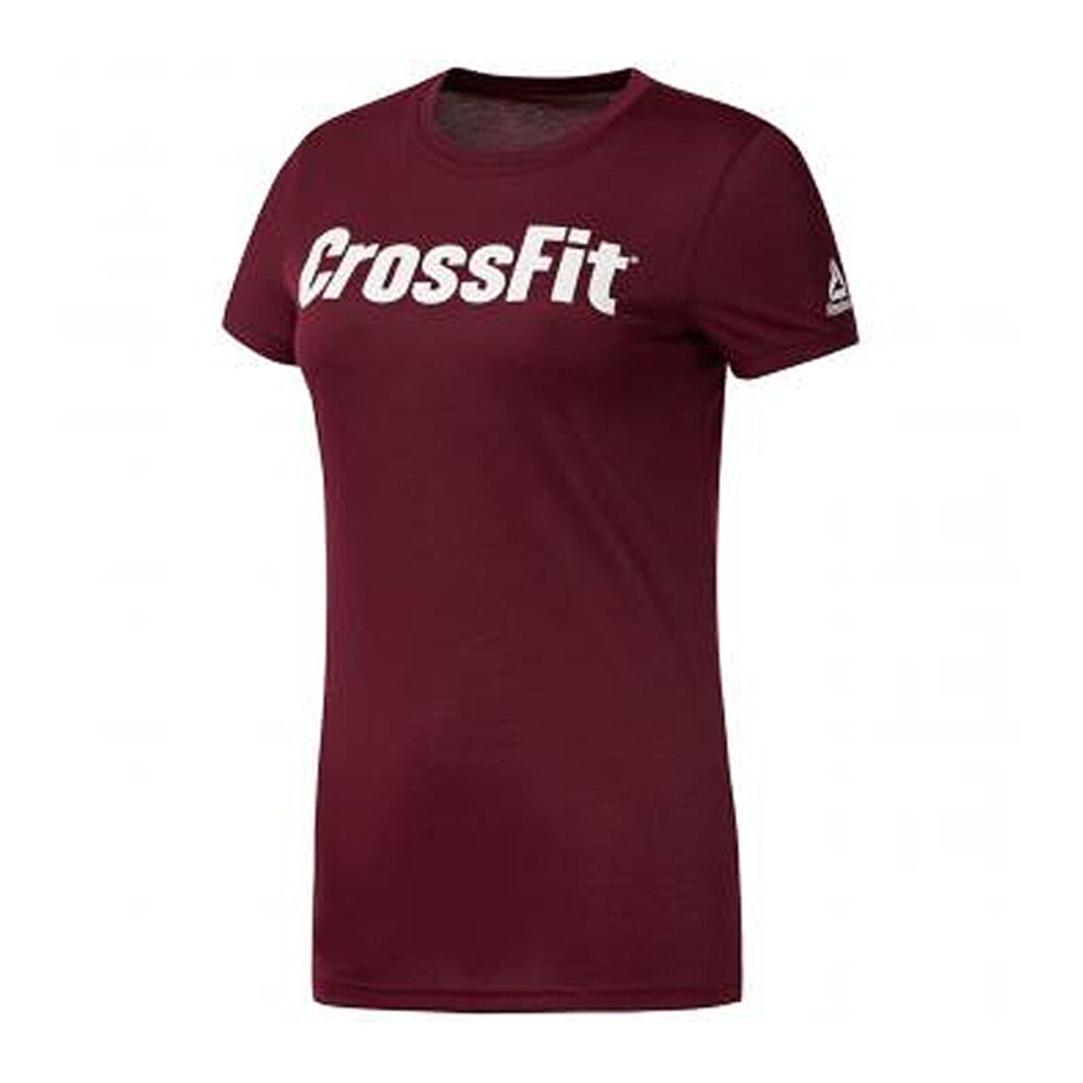 T-shirt med kortärm Dam Reebok Fef Speedwick Bordeaux - 13