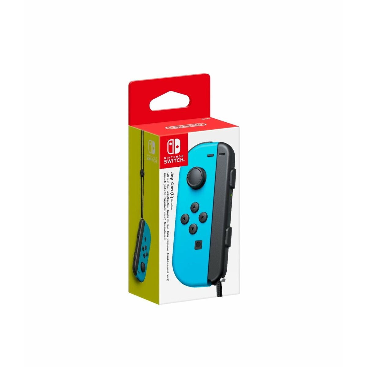 Fjärrkontroll Pro till Nintendo Switch + USB-kabel Nintendo Set Izquierdo Blå - 2