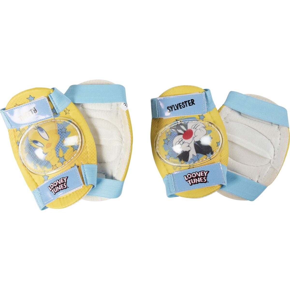 Knä- och armbågsskydd Looney Tunes CZ10956 Gul - 2