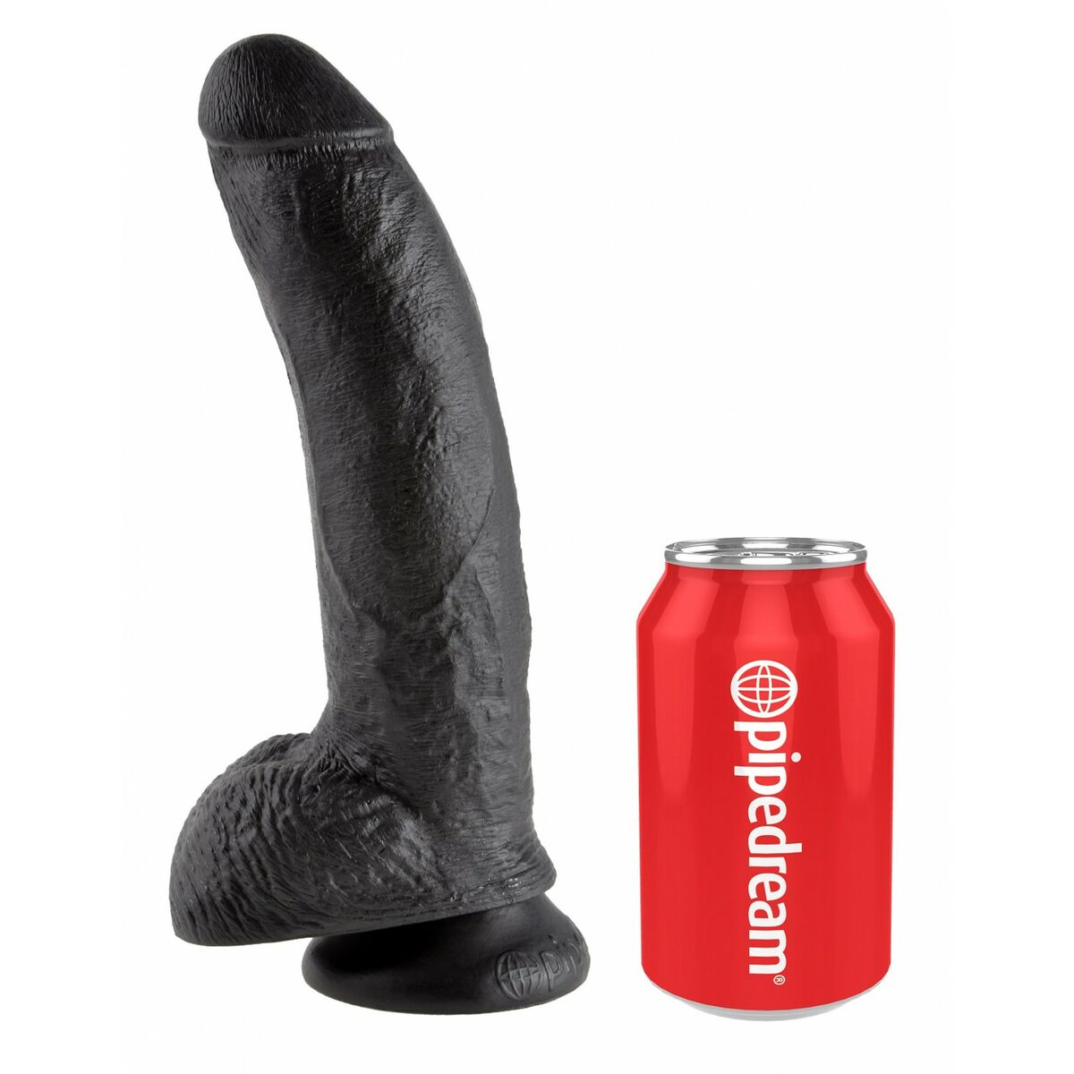 Realistisk dildo Pipedream King Cock PVC - 4