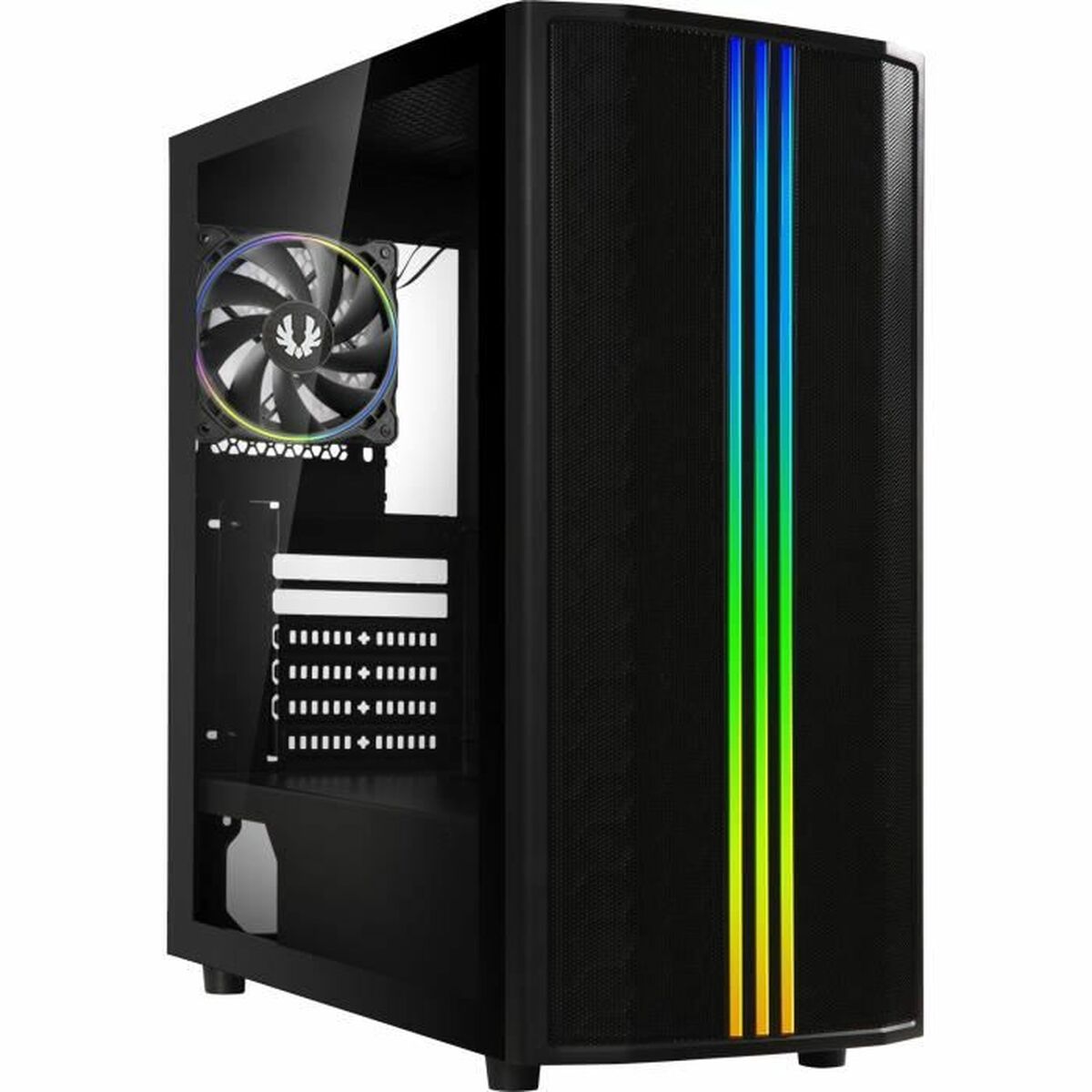 ATX Semitorn BitFenix Saber Mesh FRGB Svart