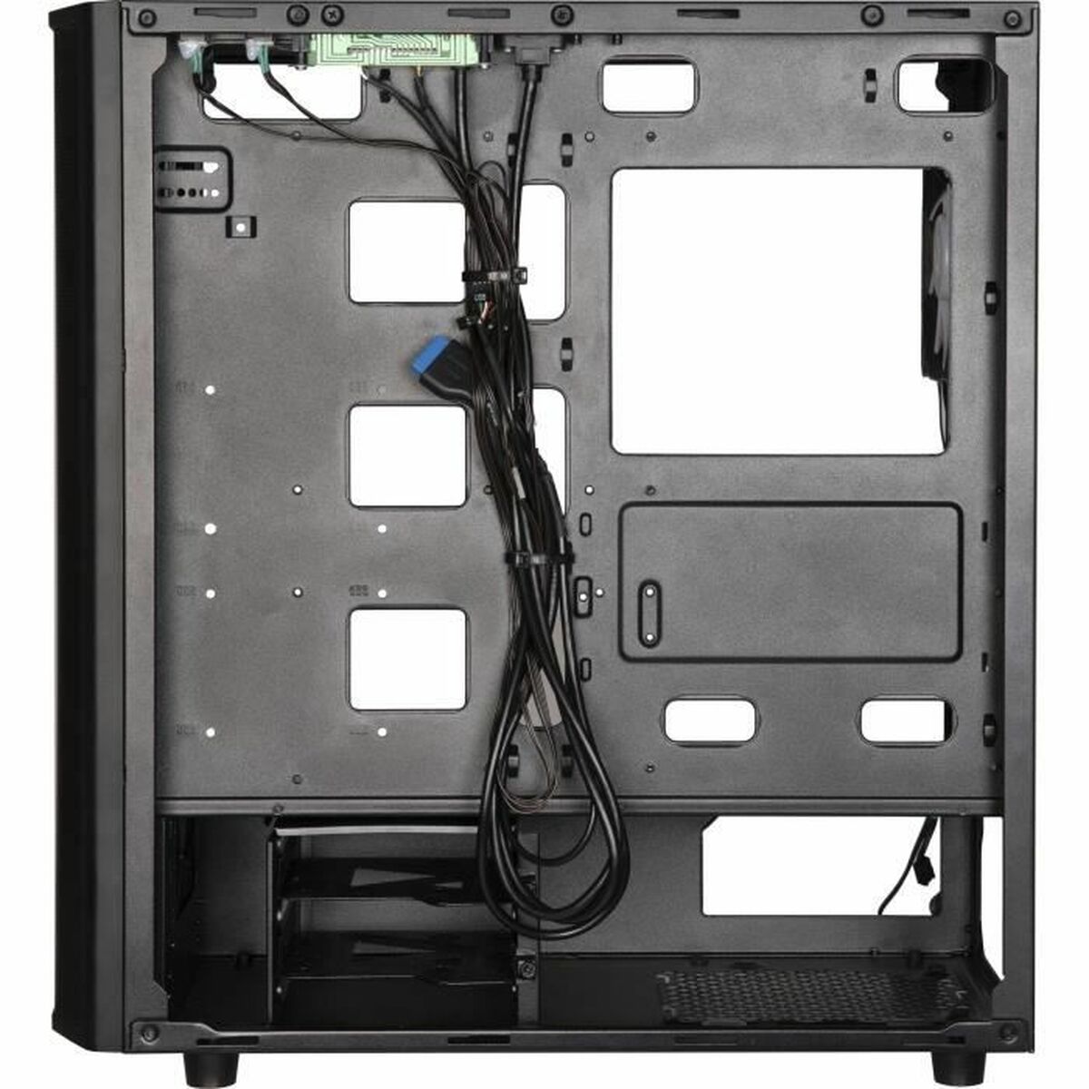 ATX Semitorn BitFenix Saber Mesh FRGB Svart - 6