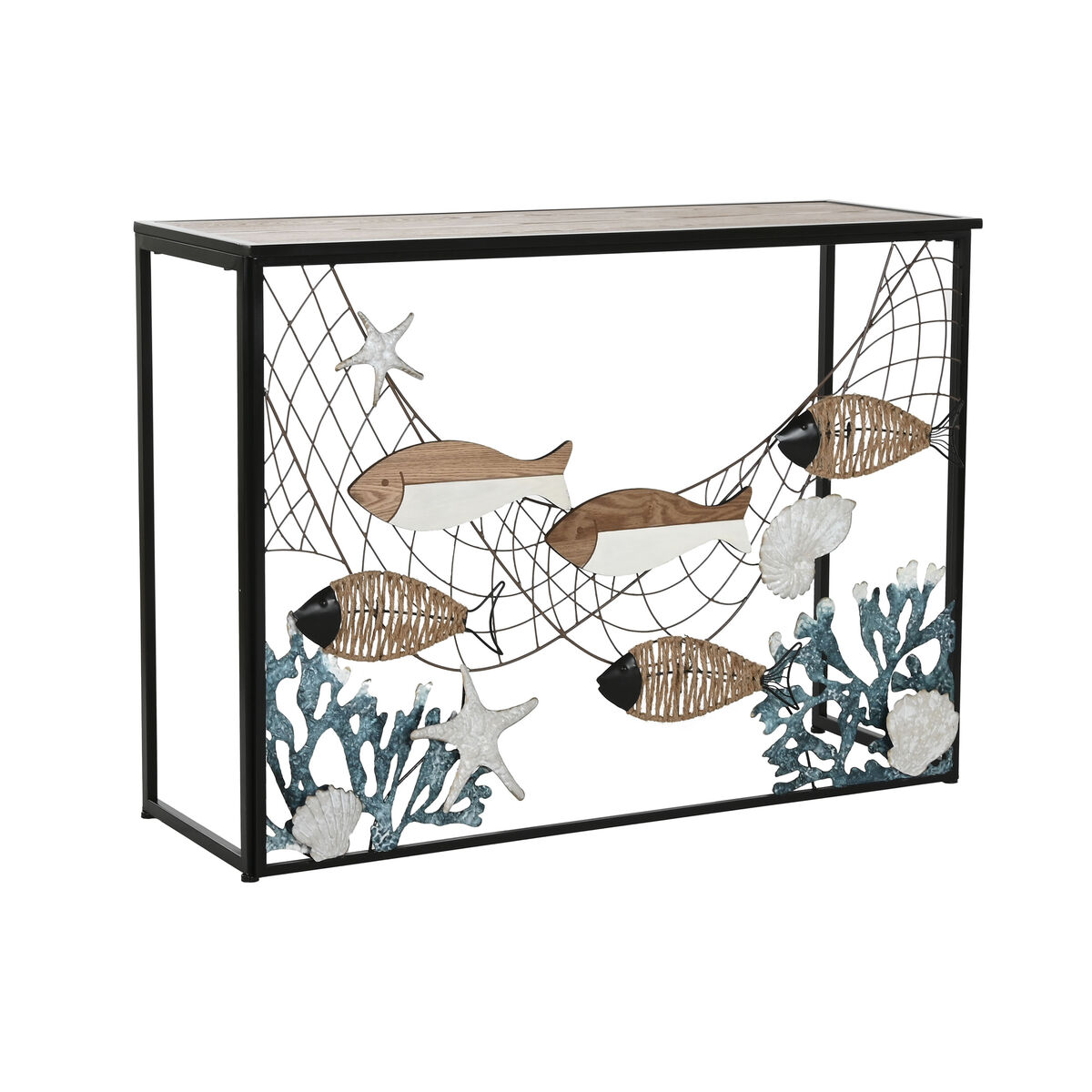 Mottagare Home ESPRIT Multicolour 108 x 37 x 80 cm