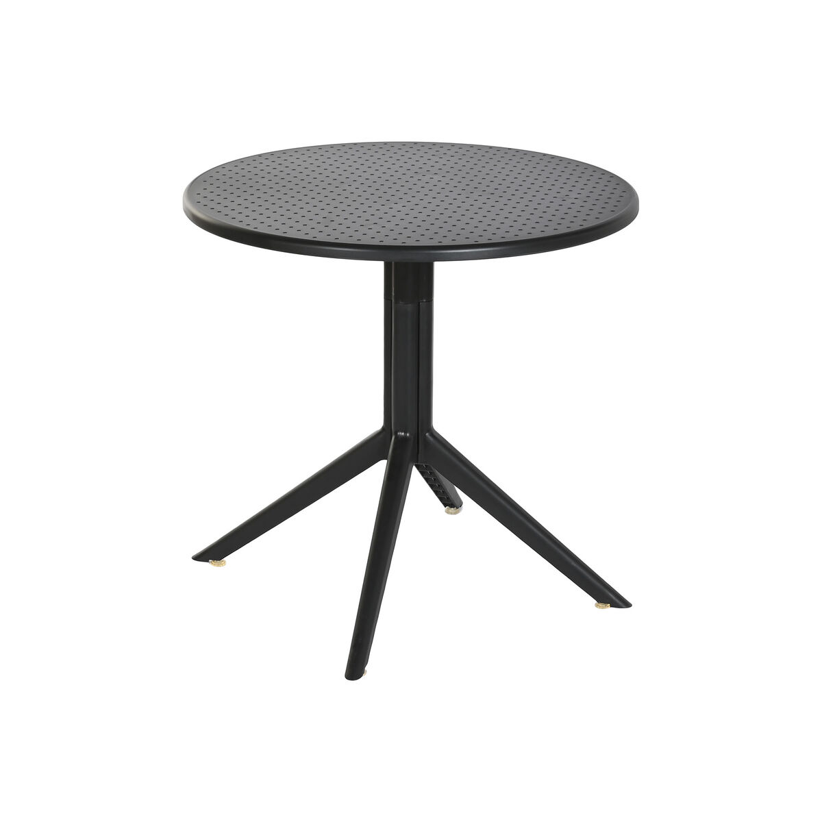Matsalsbord Home ESPRIT Svart Metall polypropen 80 x 80 x 75 cm - 2