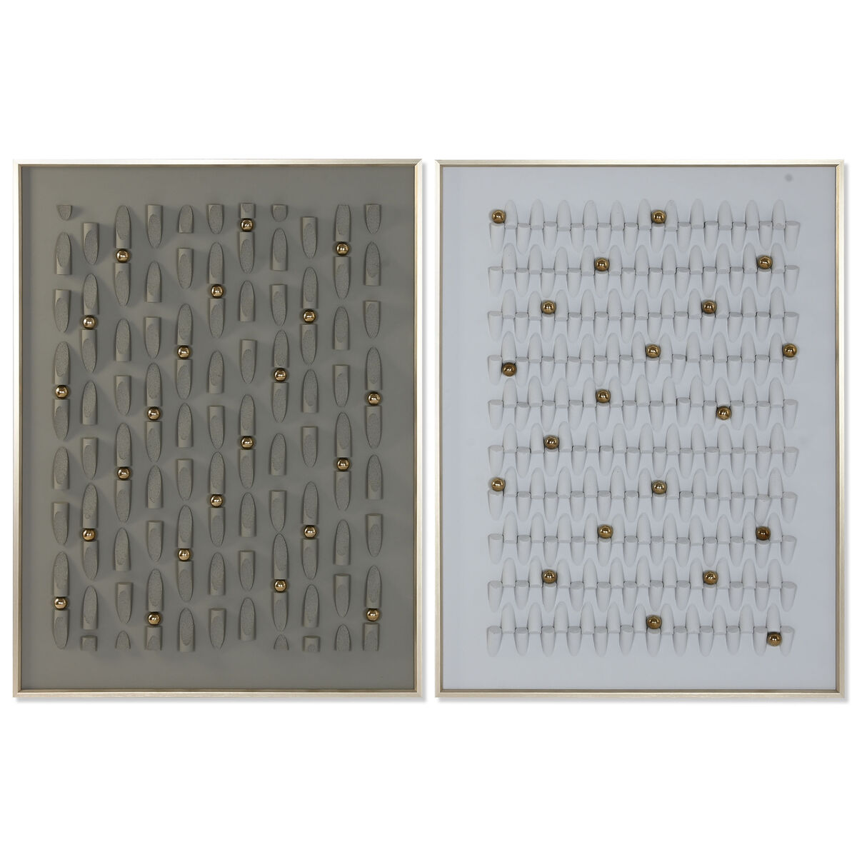 Kanvas Home ESPRIT polystyren Kanvas 90 x 3,5 x 120 cm