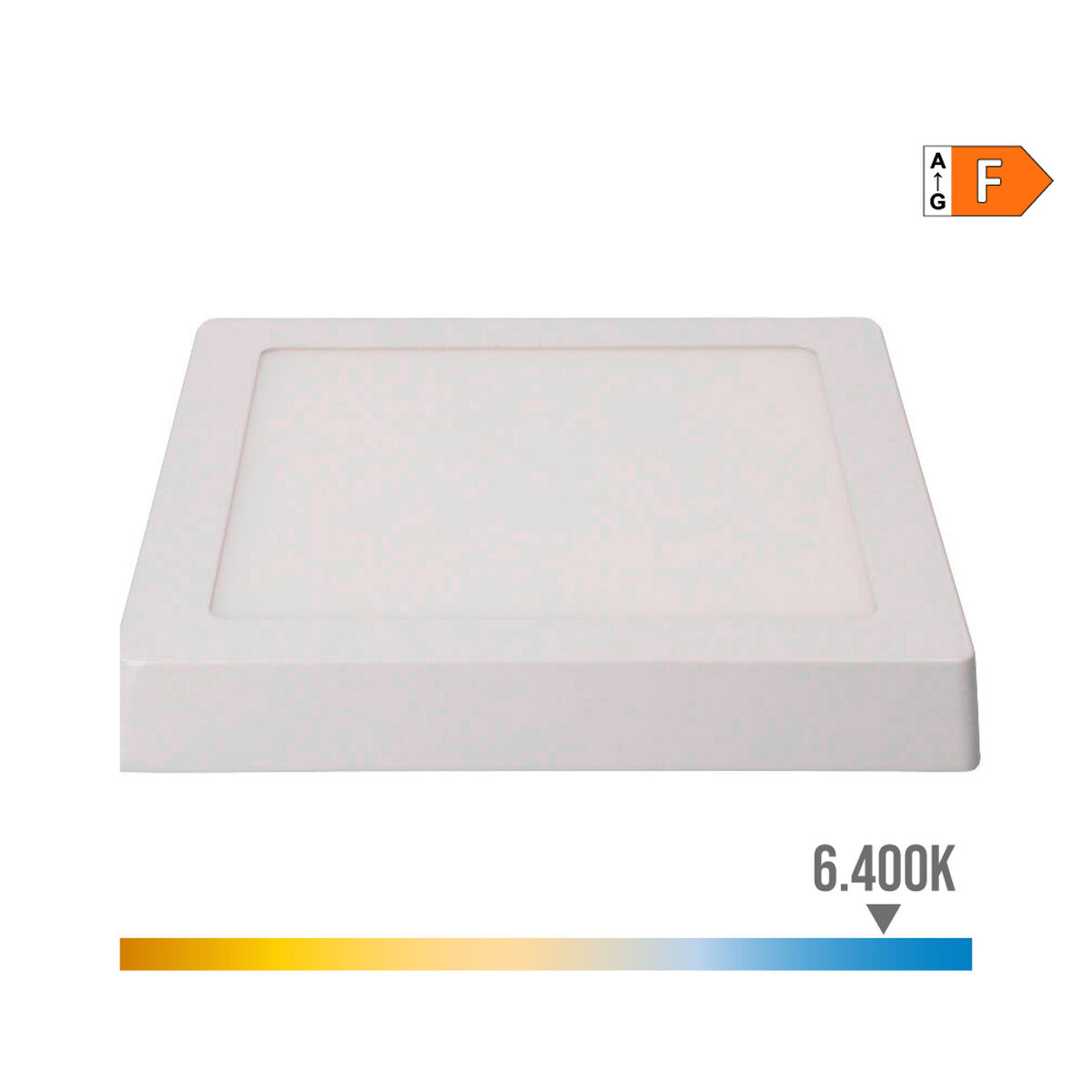 Taklampa EDM 31595 Vit Aluminium Plast 20 W 22,5 x 22,5 x 4 cm (6400 K) - 3