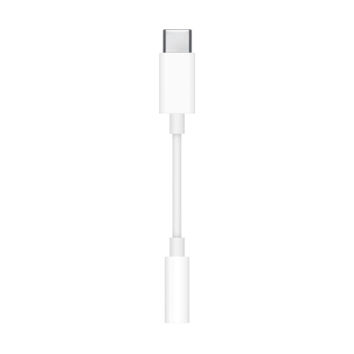 USB-C till Jack 3.5 mm Adapter Apple MU7E2ZM/A Vit (10 antal) - 2