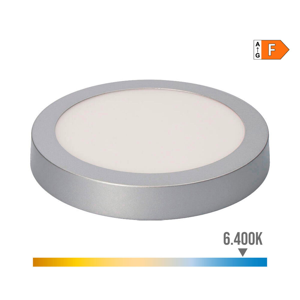 Taklampa EDM 31596 Aluminium Plast 20 W Ø 22,5 x 4 cm (6400 K) - 4