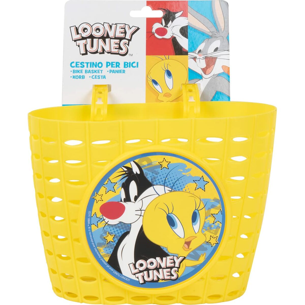 Cykelkorg för barn Looney Tunes CZ10960 Gul - 4