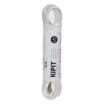 Tvättlina Kipit Vit PVC 20 m 20,5 x 4 x 3,5 cm (12 antal)