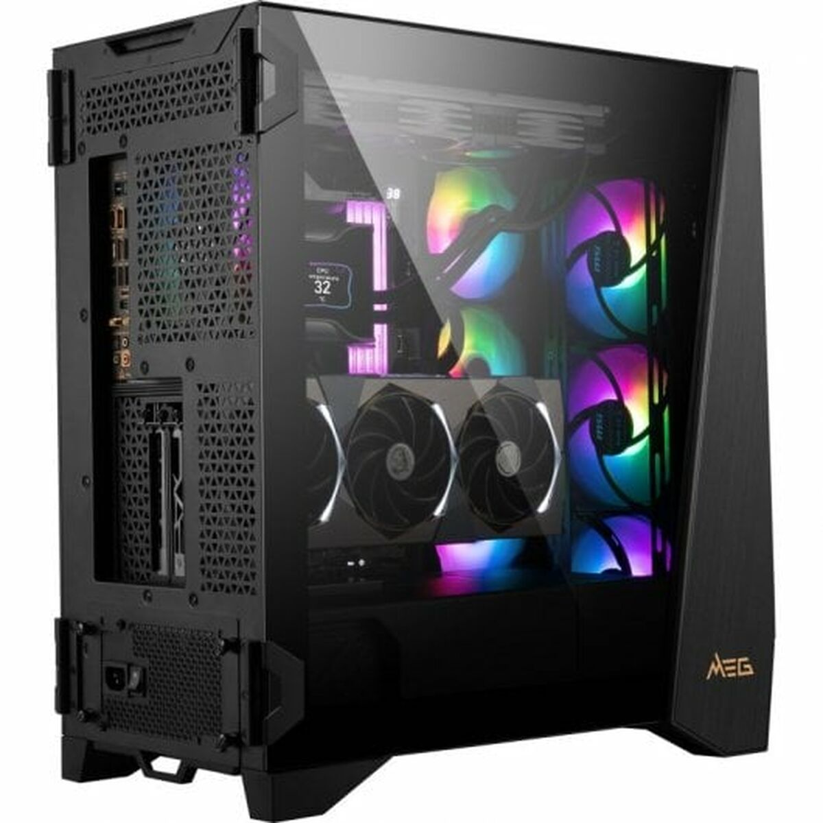 ATX Semitorn MSI Svart - 2
