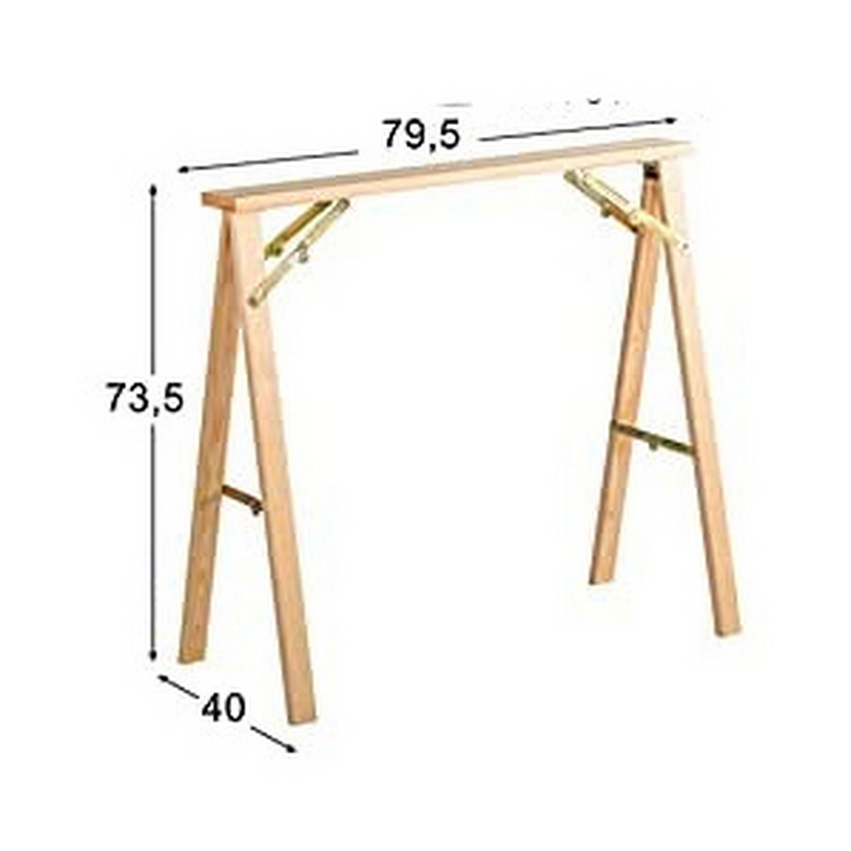 Staffli Astigarraga Kipli Hopfällbar (73,5 x 79,5 x 40 cm) - 3