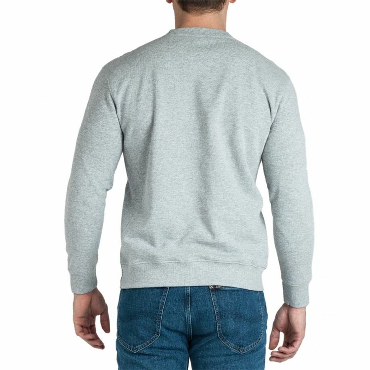 Tröja utan huva Herr Lee Plain Crew Sws - 2