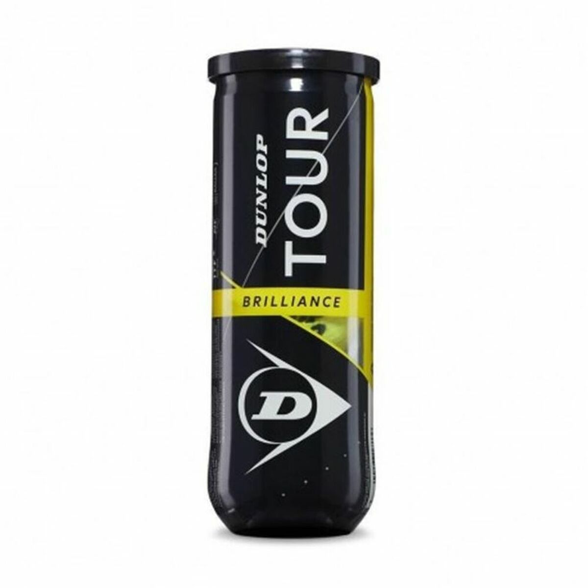 Tennisbollar Brilliance Dunlop 601326 Gul Svart (3 pcs) - 3