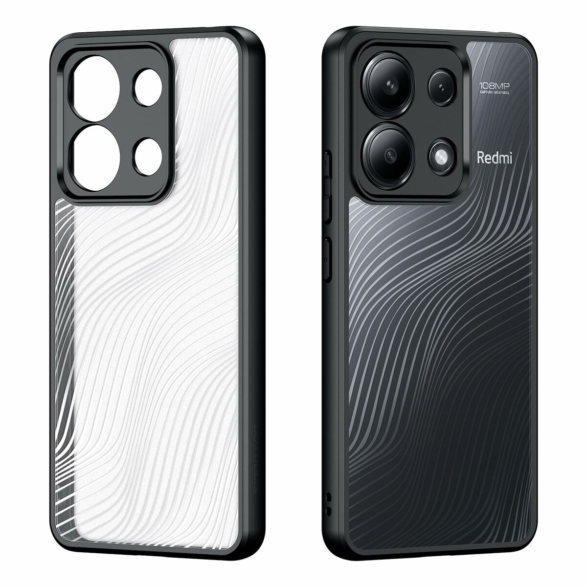 Mobilfodral Dux Ducis Xiaomi Redmi Note 13 4G Svart Transparent