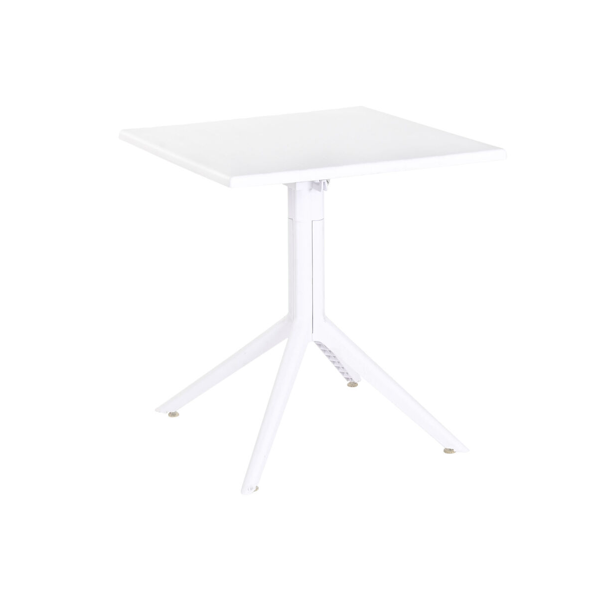 Matsalsbord Home ESPRIT Vit Metall polypropen 70 x 70 x 75 cm - 2