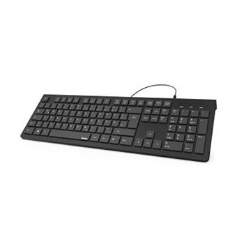 Tangentbord Hama Technics 69182681 Svart
