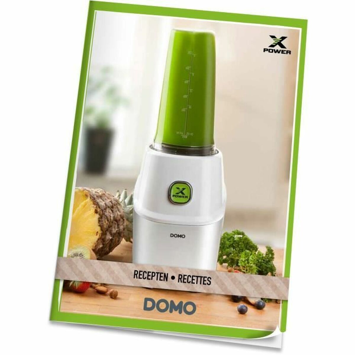 Glasmixer DOMO 900 W 600 ml Vit - 4