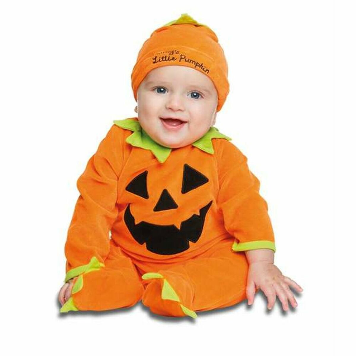 Maskeraddräkt bebis My Other Me Orange Pumpa (2 Delar) - 3