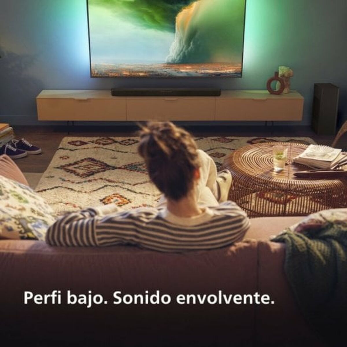 Soundbar Philips Svart 120 W - 4