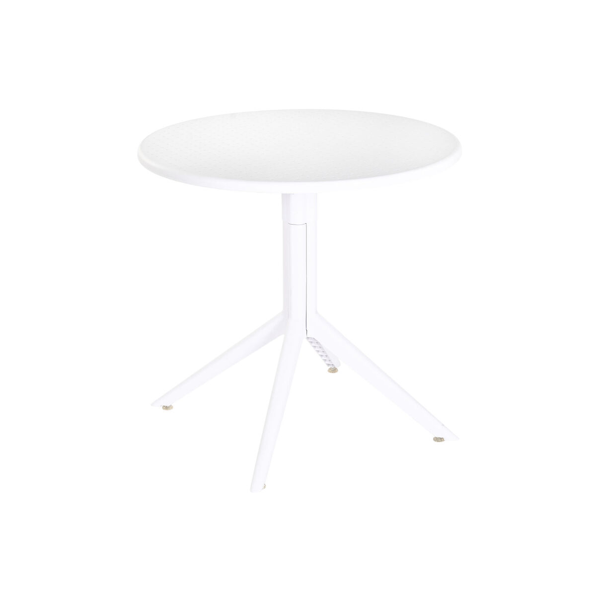 Matsalsbord Home ESPRIT Vit Metall polypropen 80 x 80 x 75 cm - 2
