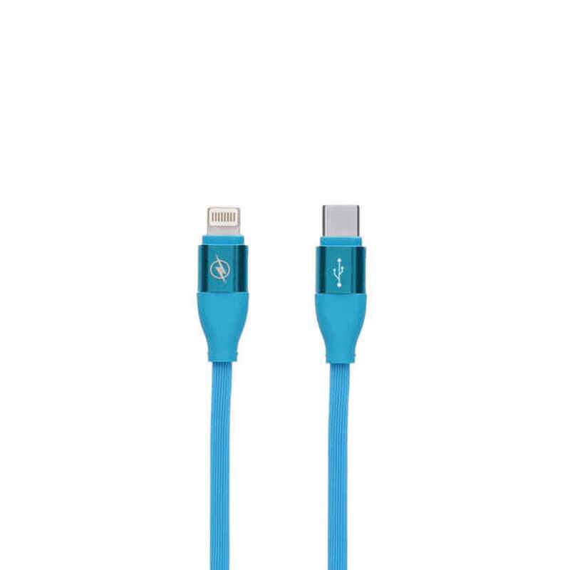 Data-/laddningskabel med USB Contact LIGHTING Typ C Blå (1,5 m)