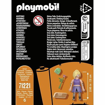 Leksakspaket Playmobil 71221 Naruto Shippuden Plast 6 Delar