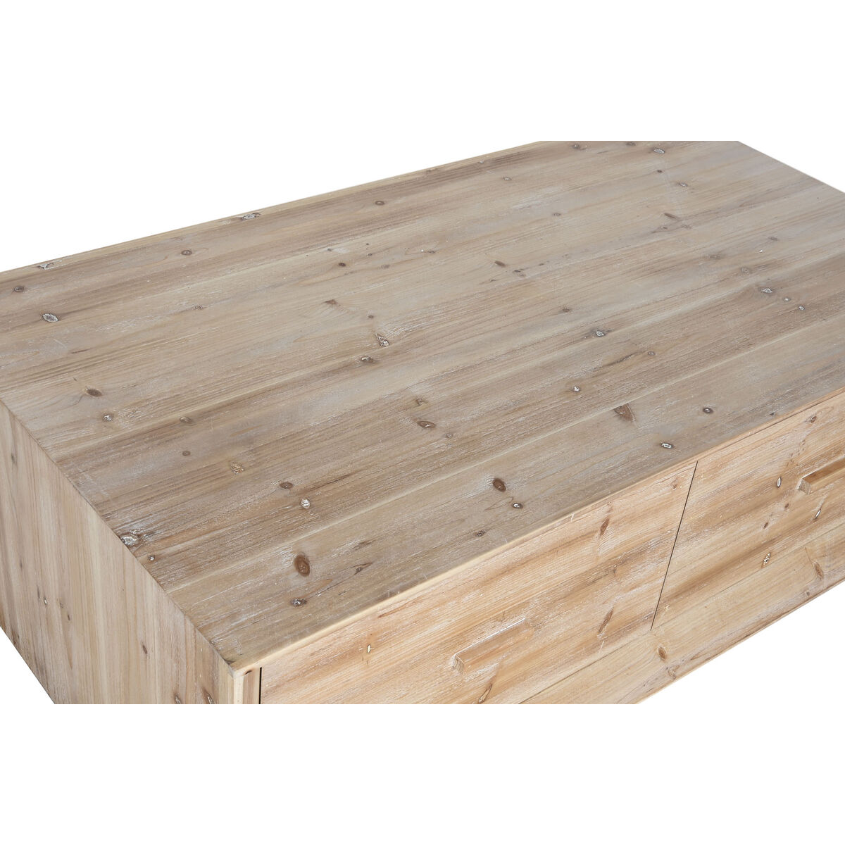 Soffbord Home ESPRIT Naturell Granträ Trä MDF 130 x 70 x 46 cm - 4