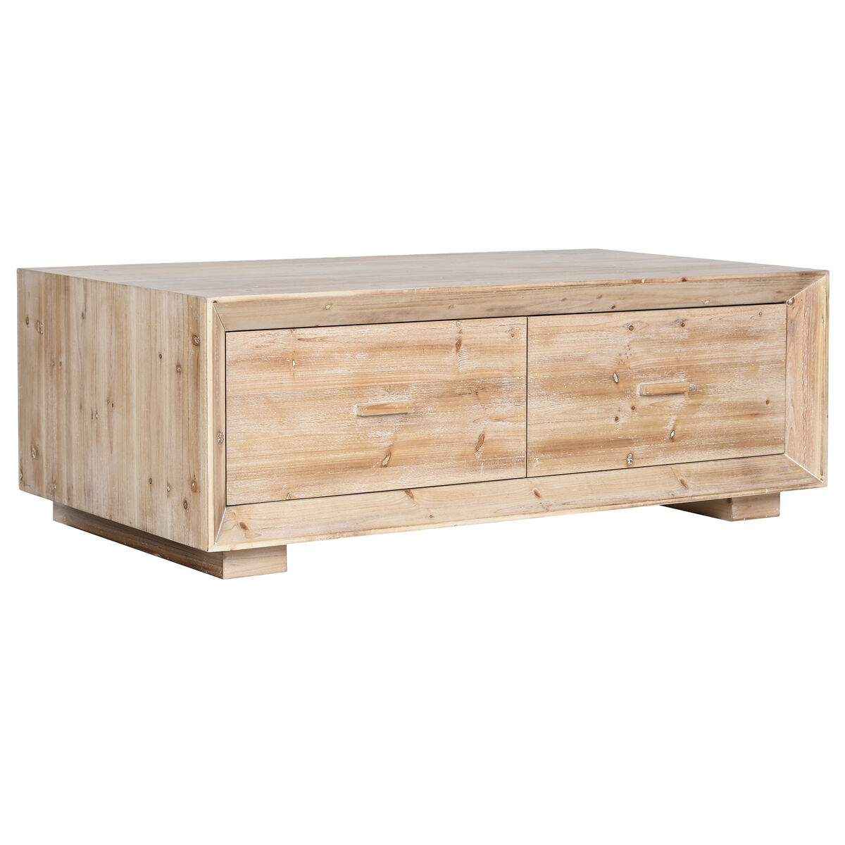 Soffbord Home ESPRIT Naturell Granträ Trä MDF 130 x 70 x 46 cm