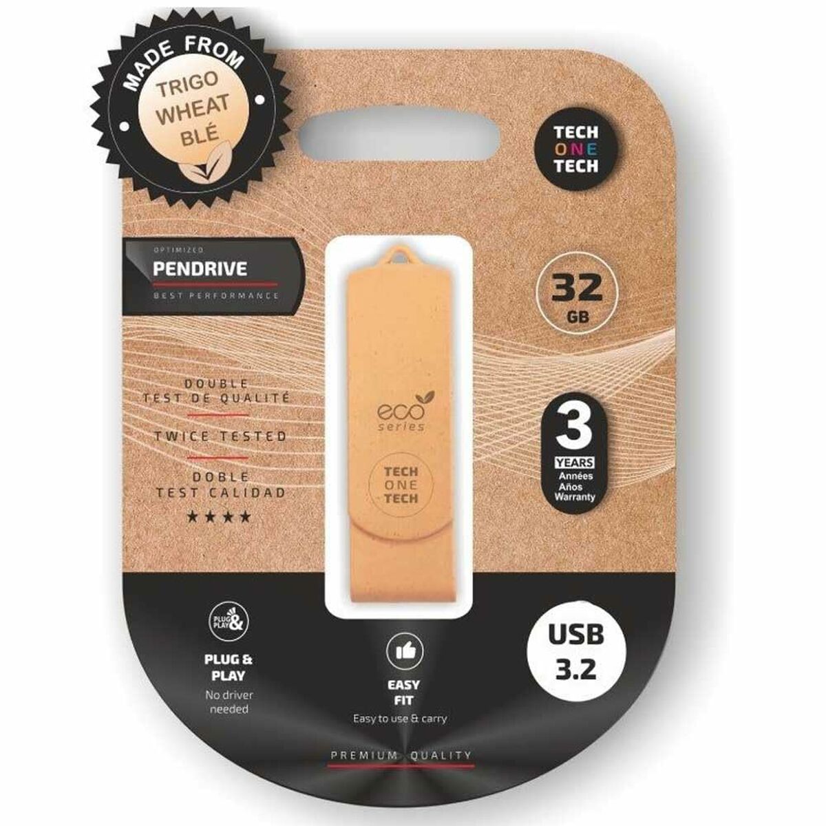 USB-minne Tech One Tech Ecotech 32 GB
