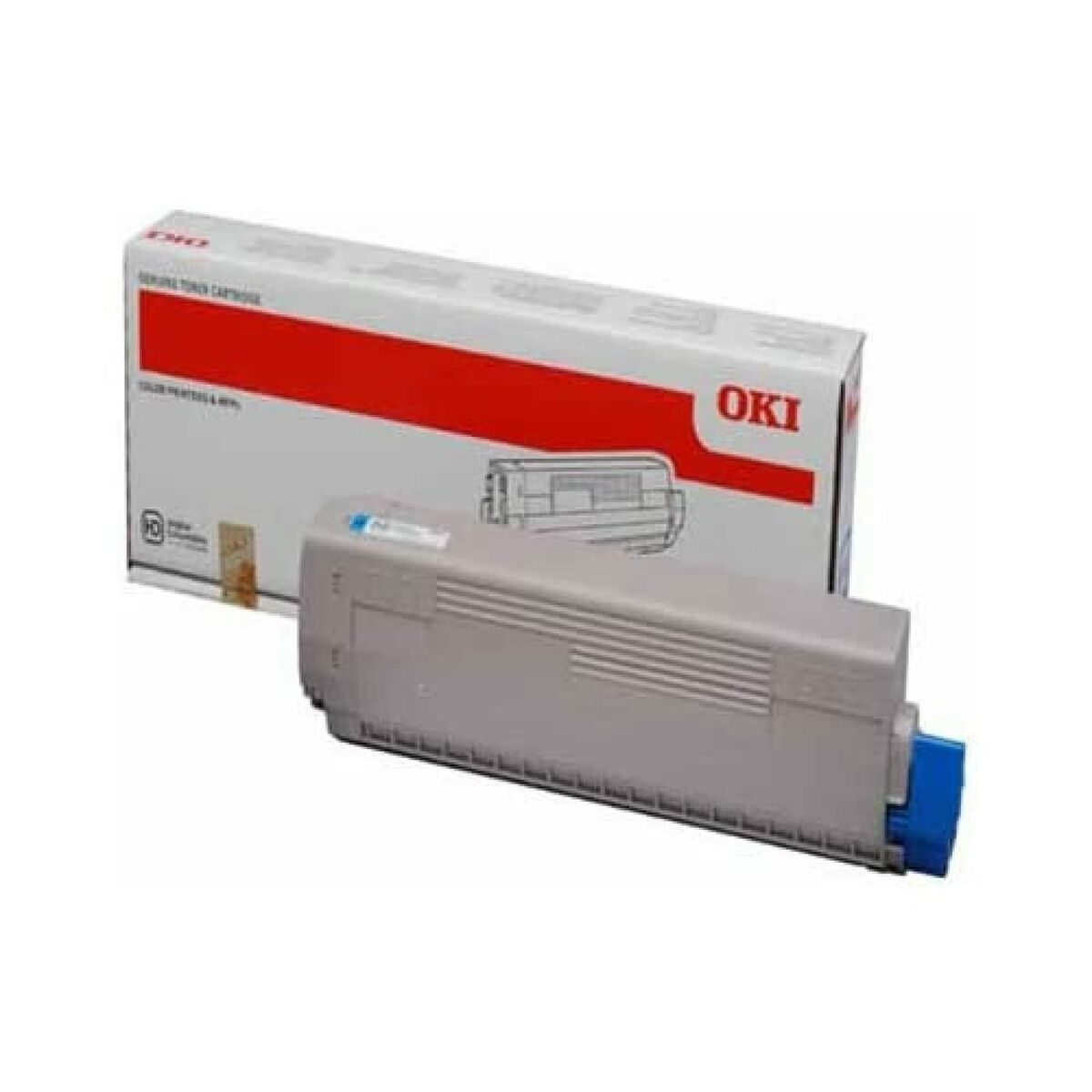 Original Toner OKI 44844615 Svart Turkos