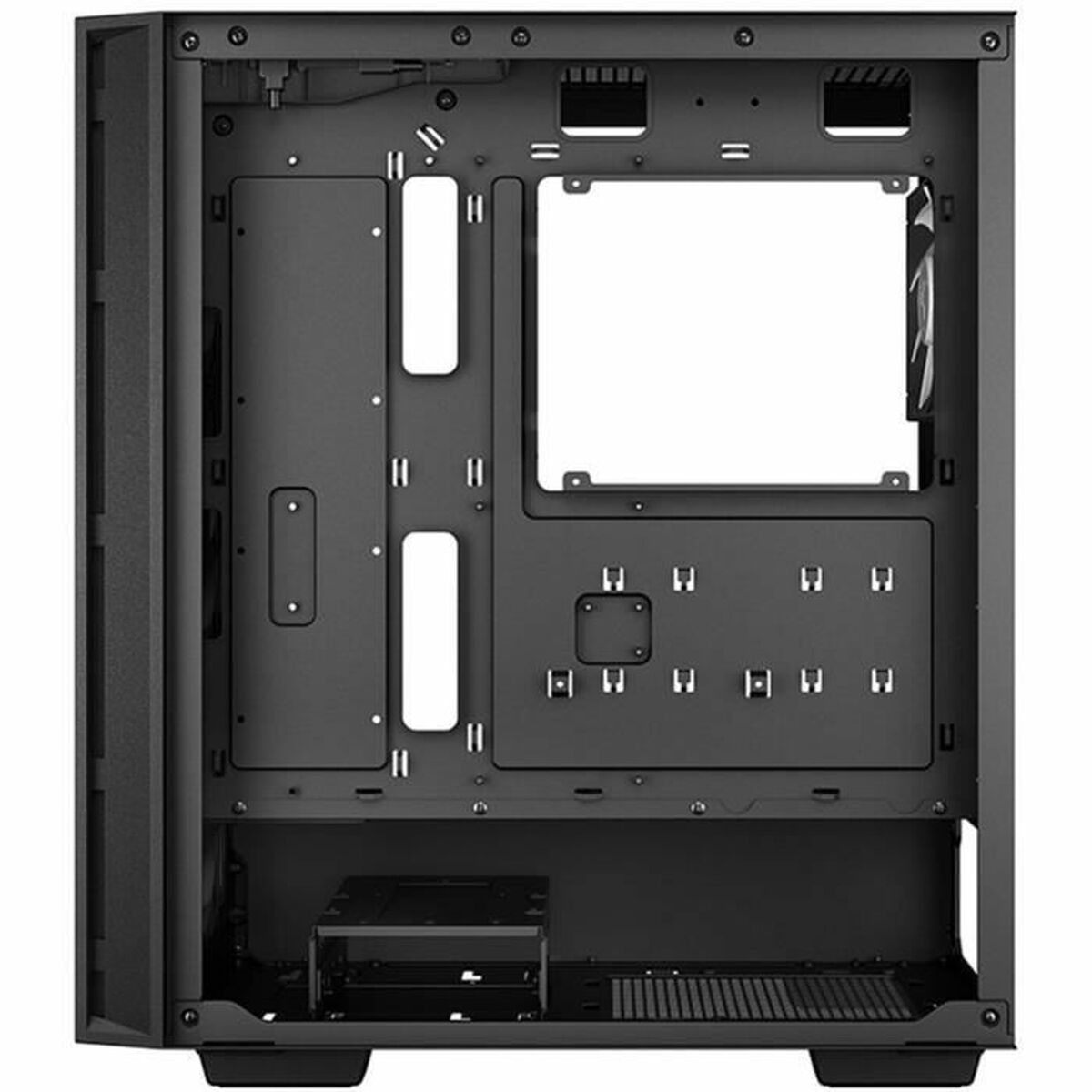 ATX Semitorn DEEPCOOL Svart - 4