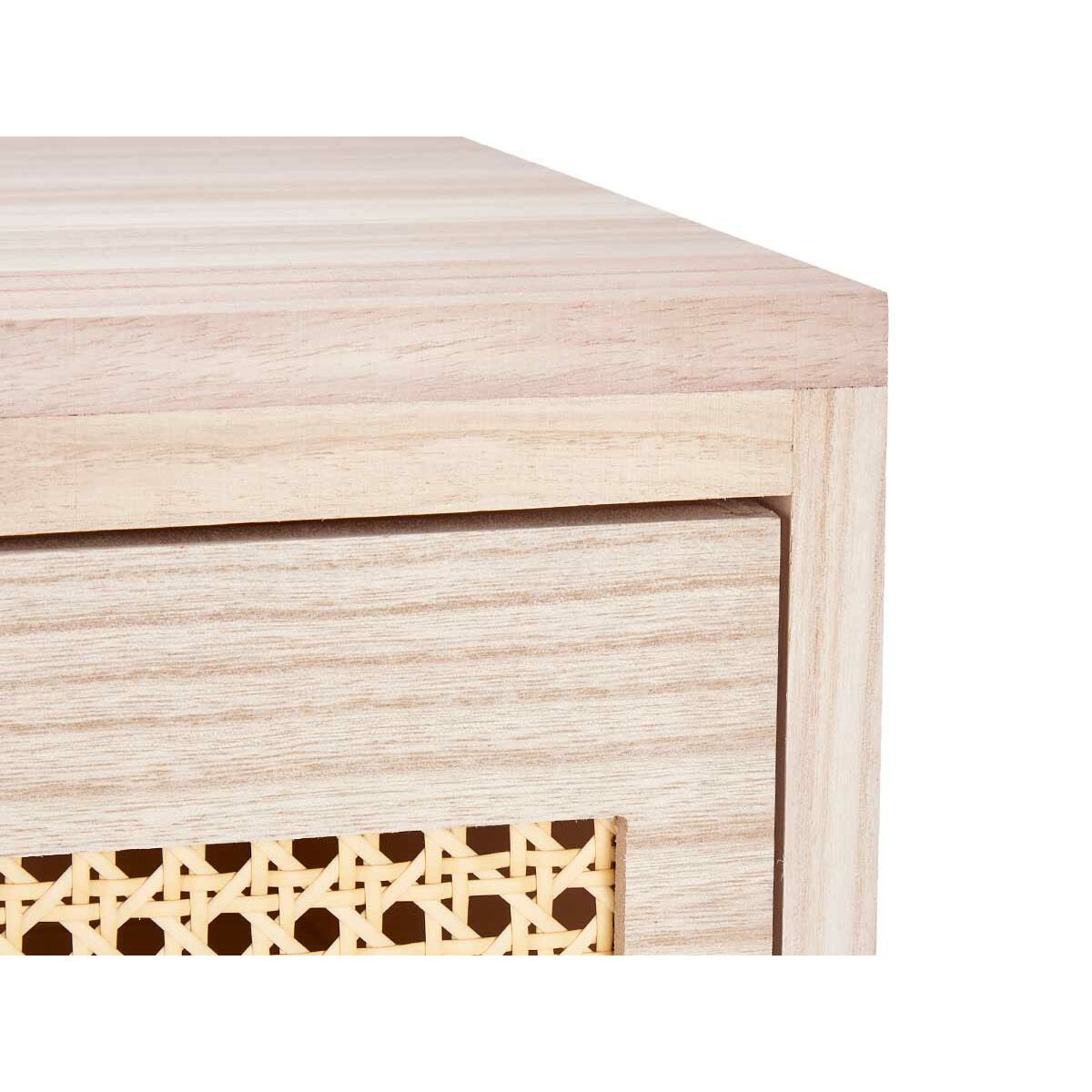 Byrå Gift Decor Rattan Naturell 40 x 58 x 29 cm 3 lådor - 4