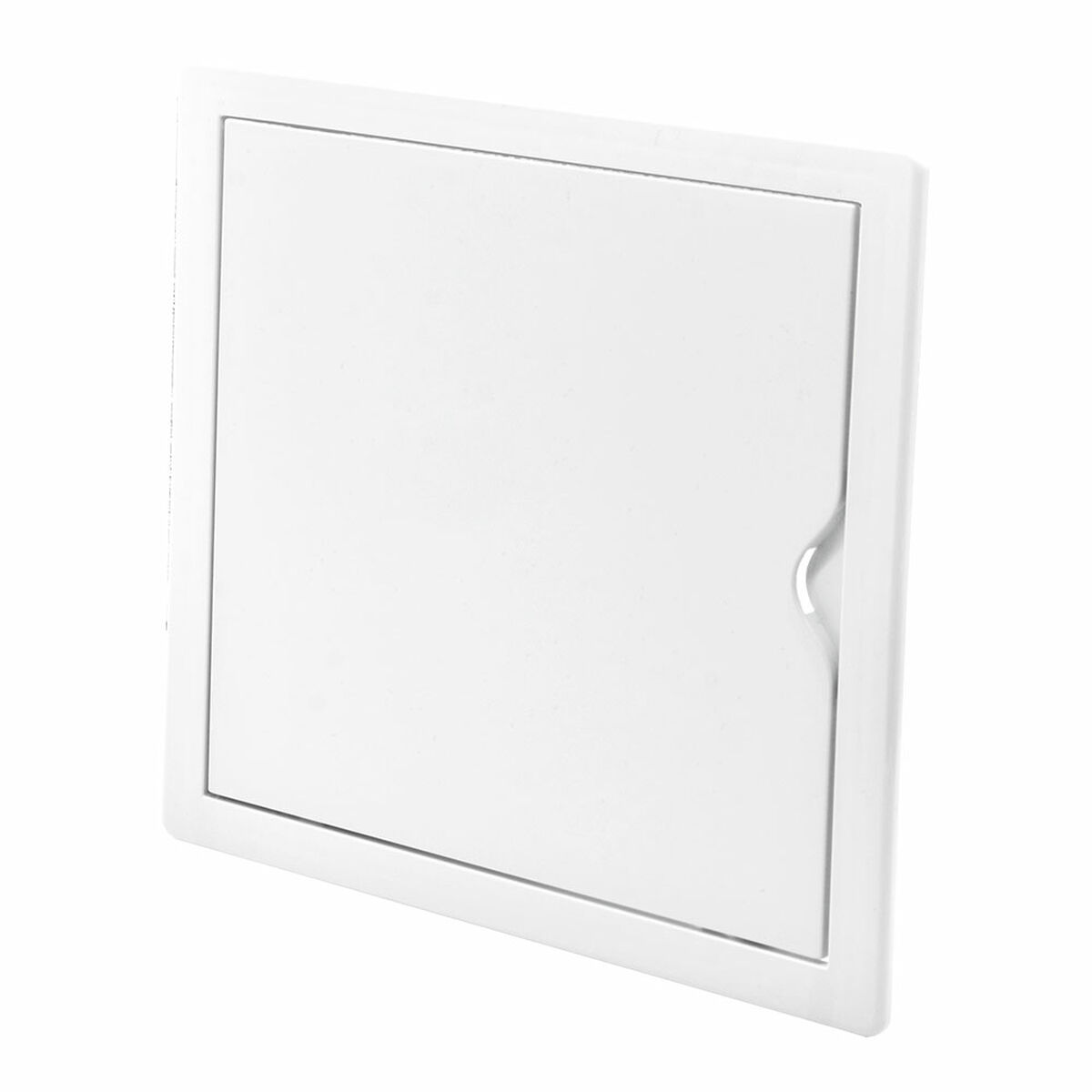 Proppskåp EDM 87740 Vit Inbäddningsbar Fyrkantig 21,5 x 21,5 cm