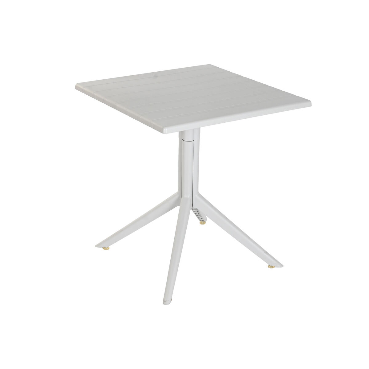 Matsalsbord Home ESPRIT Grå Metall polypropen 70 x 70 x 75 cm - 2