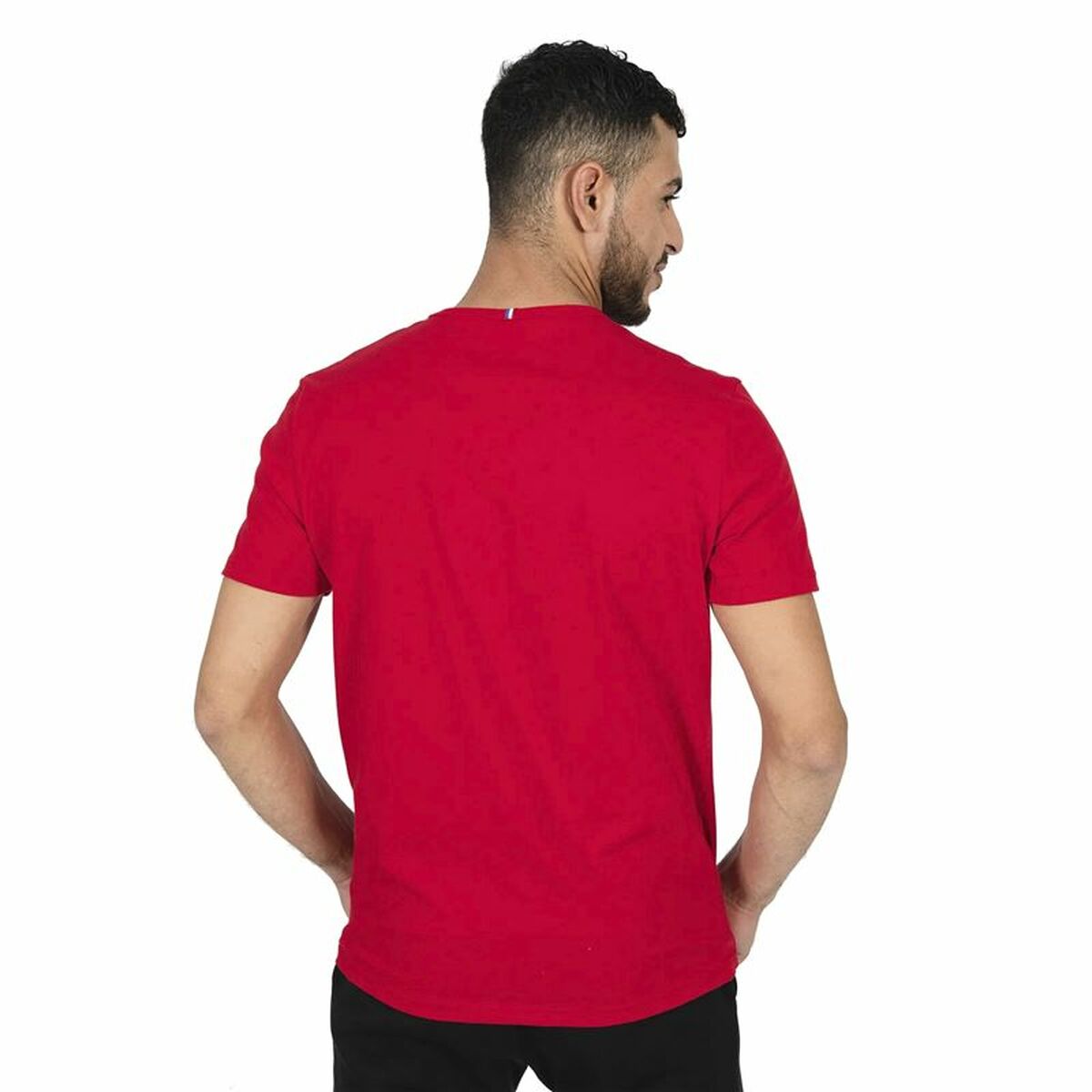 T-shirt med kortärm Herr Le coq sportif Essentiels N°3 Röd - 18