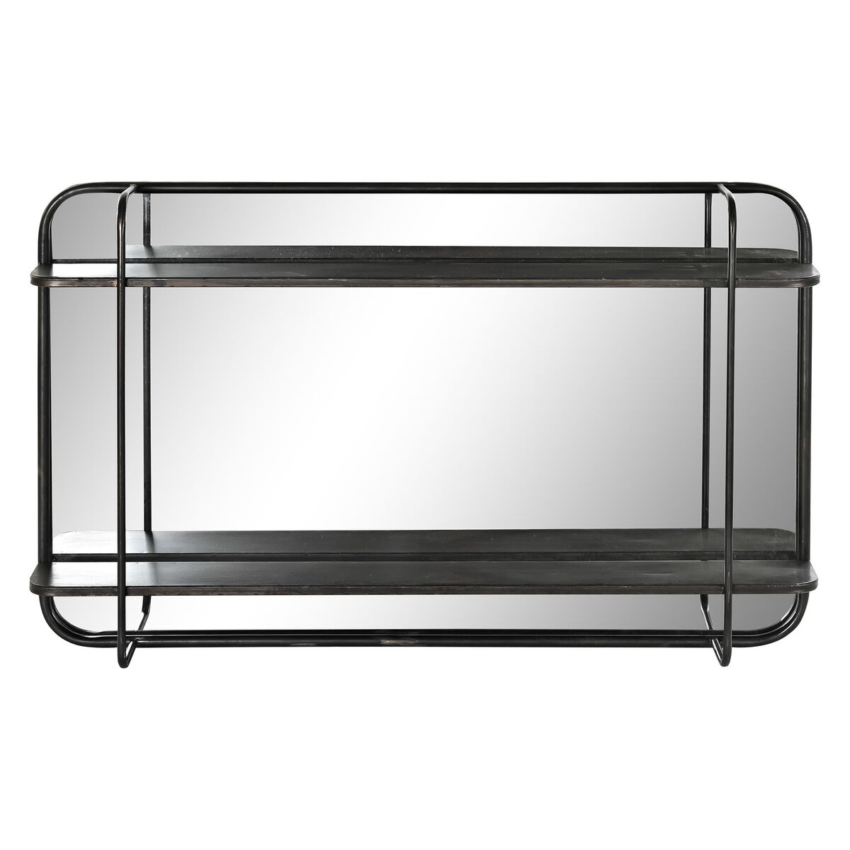 Väggspegel DKD Home Decor Svart 80 x 12 x 50 cm - 4
