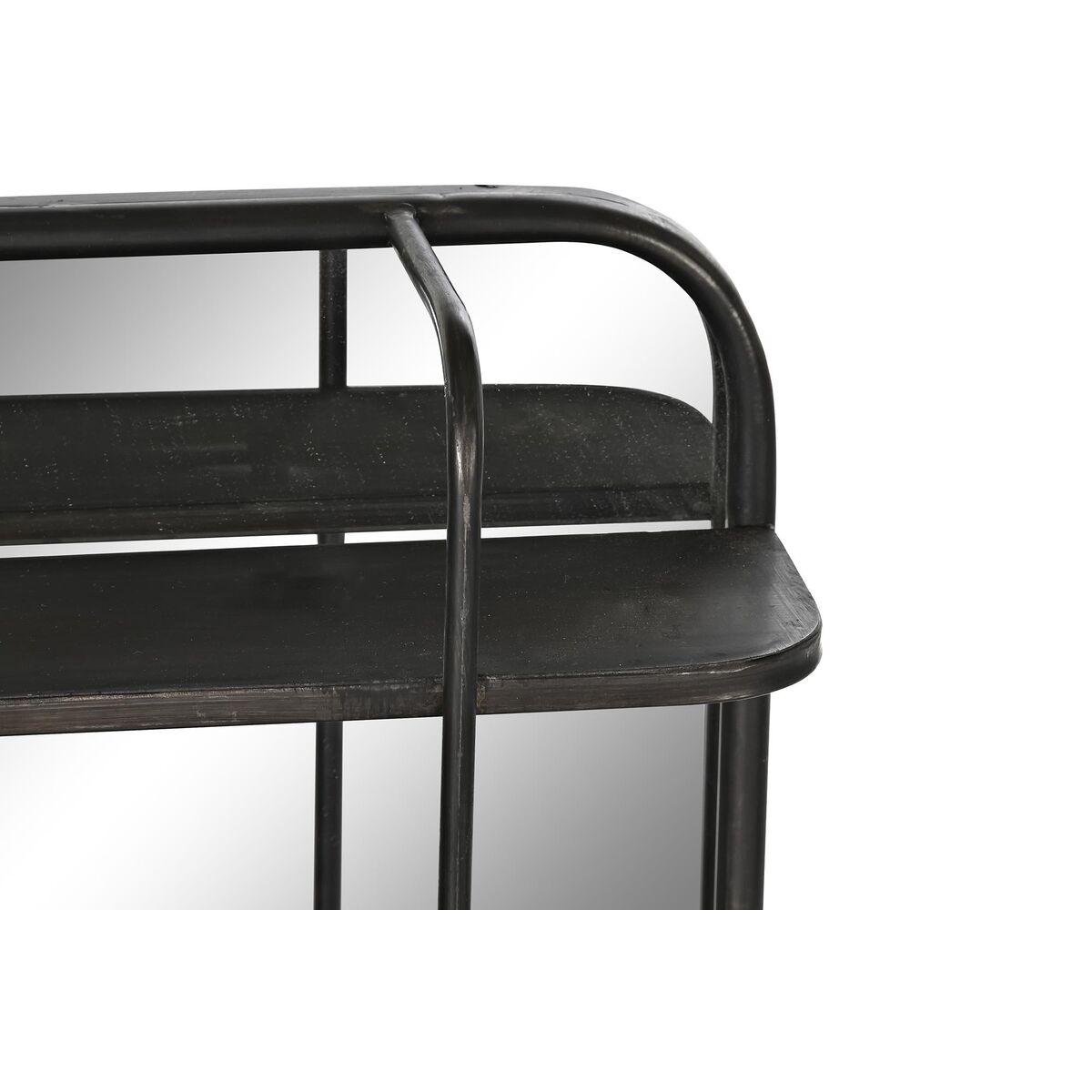 Väggspegel DKD Home Decor Svart 80 x 12 x 50 cm - 5