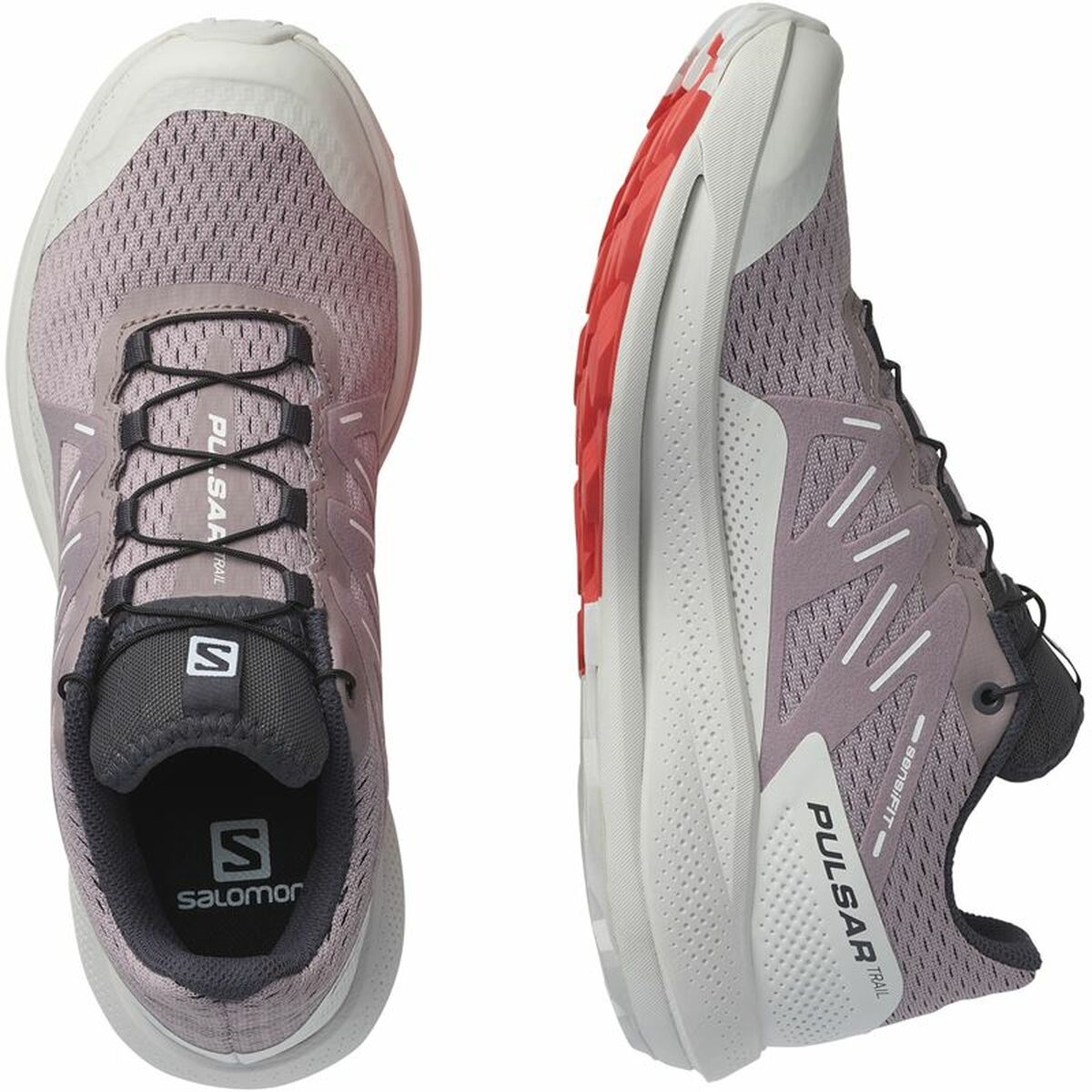 Gymnastiksko, Dam Salomon Pulsar Trail  Violett - 6